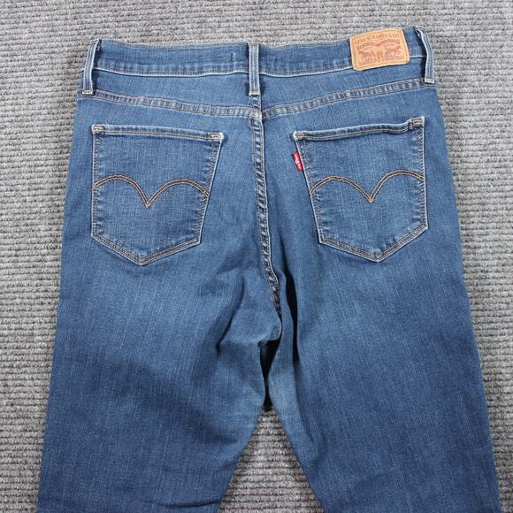 Levi's 720 Jeans Womens 30x30 Blue High Rise Super Skinny Distressed - Picture 8 of 11